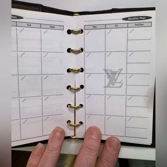 Louis Vuitton agenda cover - Damier Ebene - Picture 4 of 13